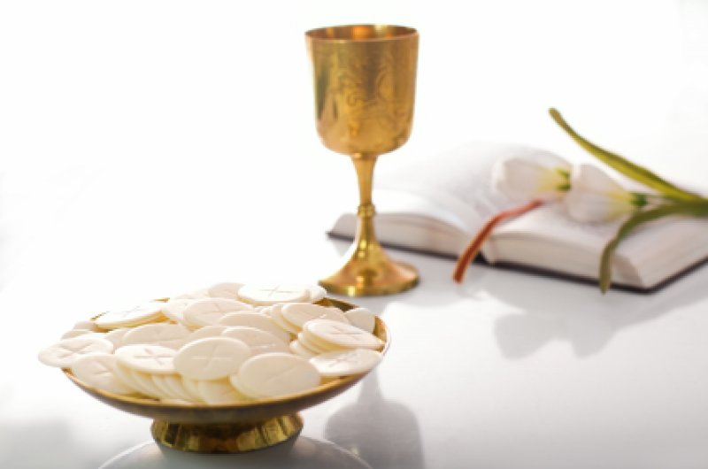 Znalezione obrazy dla zapytania eucharystia symbolika chleb i wino